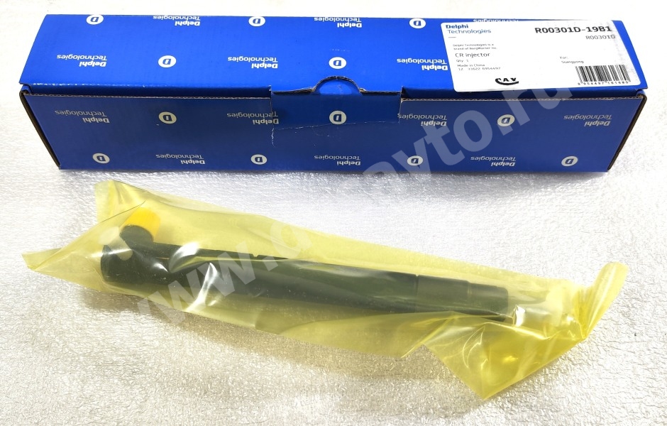 Форсунка EMBR-00301D Ssangyong D20DTF, D20DTR Euro 5 Delphi купить по ...