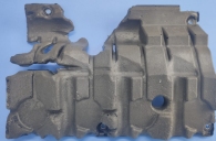 Термозащита блока цилиндров левая D4CB 21450-4A020 Оригинал