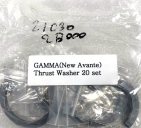 Полукольца коленвала упорные STD 2шт 21030-2B000  G4FA, G4FC KFM, Ю.Корея