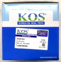 Сальник коленвала задний KOS-033 (2112741010)  D4AL, D4DD, D4DB, D4AE,D4AF, Mitsubishi 4D31, 4D34 KOS, Ю.Корея