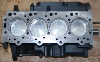 Блок цилиндров GMP 4D56TCI Mitsubishi в сборе SHORT под утопленные клапаны MD335384 