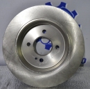 Диск тормозной Рио, Солярис, Акцент R1100 ( 584110U300 ) Valeo, Ю.Корея