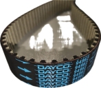 Комплект ГРМ KTB339 (500055844) ( ремень + 2 ролика 178 зуб. 30mm)  Ducato, Daily F1AE 2.3л JTD Dayco, США 