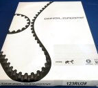 Ремень ГРМ Dongil 123RU28 (2431227250) Accent, Elantra, i30,c Getz, Santa Fe D4HA, D4EA, D3EA Dongil, Ю.Корея