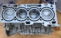 Блок цилиндров G4KH 2.0л Theta 2 GDI комплектация SHORT (в сборе с поршневой и коленвалом)  277Y2-2GH00 Новый. GMP, Ю.Корея