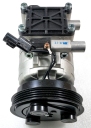 Компрессор кондиционера 97701-25100 Elantra, Matrix, Accent 99-2012  G4EA, G4EC, G4ED Glovis