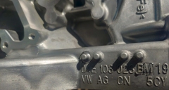 Двигатель SHORT ( блок двигателя в сборе )  1.6 MPI EA211 CWVA / CWVB Оригинал