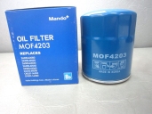 Фильтр масляный MOF-4203 (2630042060) 4D56, D4BB, D4BH, D4BF, D4CB, J3 Mando, Ю.Корея