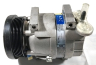 Компрессор кондиционера Chevrolet Lacetti 2004-, Aveo 2002-, Epica 2006-, Cruze 2009- Новый. HCC, Ю.Корея
