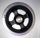 Шкив коленвала 23124-2B000 ,  G4FC G4FA 1.4 - 1.6л Solaris Rio Оригинал