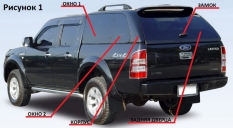 Кунг Ford Ranger/Mazda BT-50 -2012 XTC.MK.2 