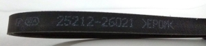 Ремень приводной 25212-26021 Elantra, Getz, Certo, Rio  Оригинал