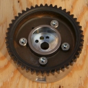 Механизм регулировки фаз ГРМ (CVVT) 243502B000 1.4/1.6 Gamma G4FA/G4FC снят с нового двигателя