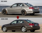 Комплект для переделки E CLASS W212 в AMG E63 для 2012-2017