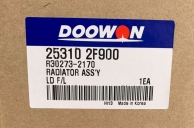 Радиатор охлаждения 25310-2F900 (R302732170J)  Spectra, Cerato 1,6л 2006- под АКПП Doowon, Ю.Корея